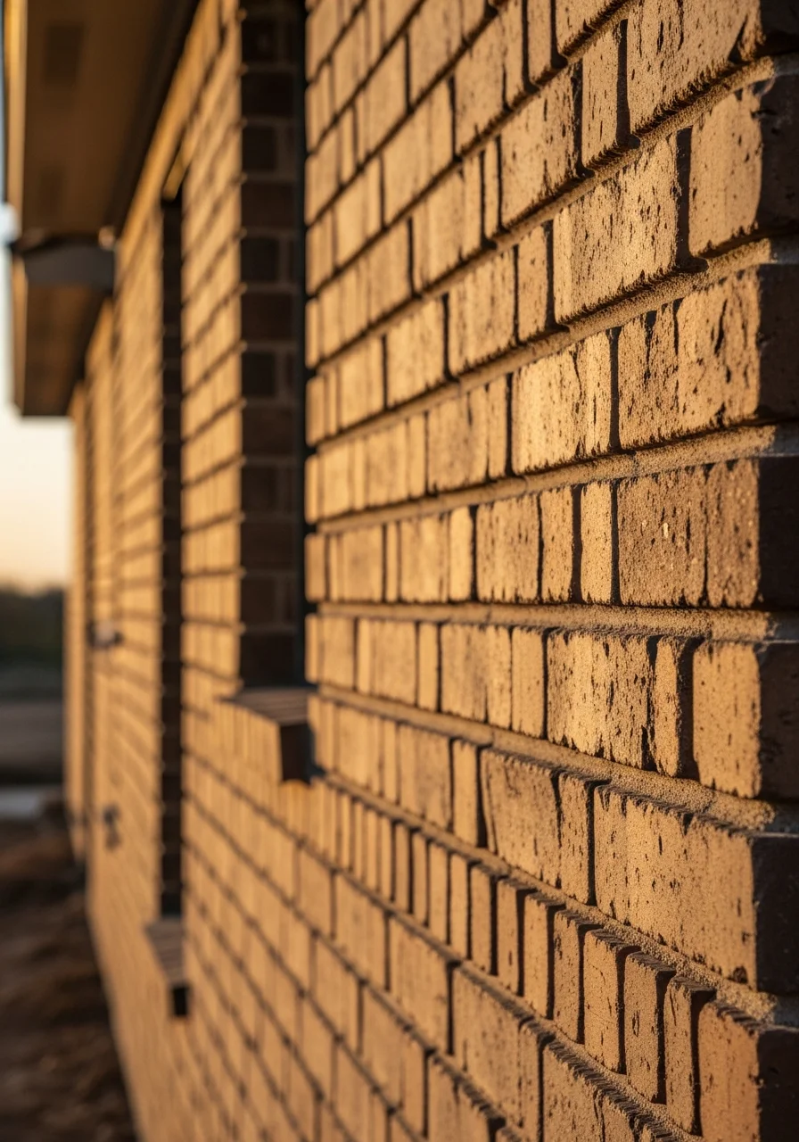 Close-up of professional workmanship on a Dumas home showing attention to detail and quality materials.